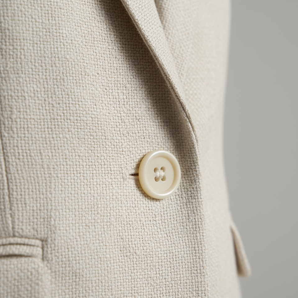 Blazer Veste blanc cassé