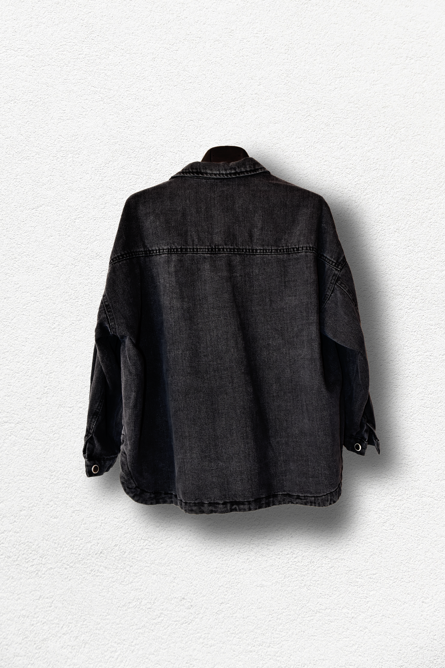 Veste en denim Gris