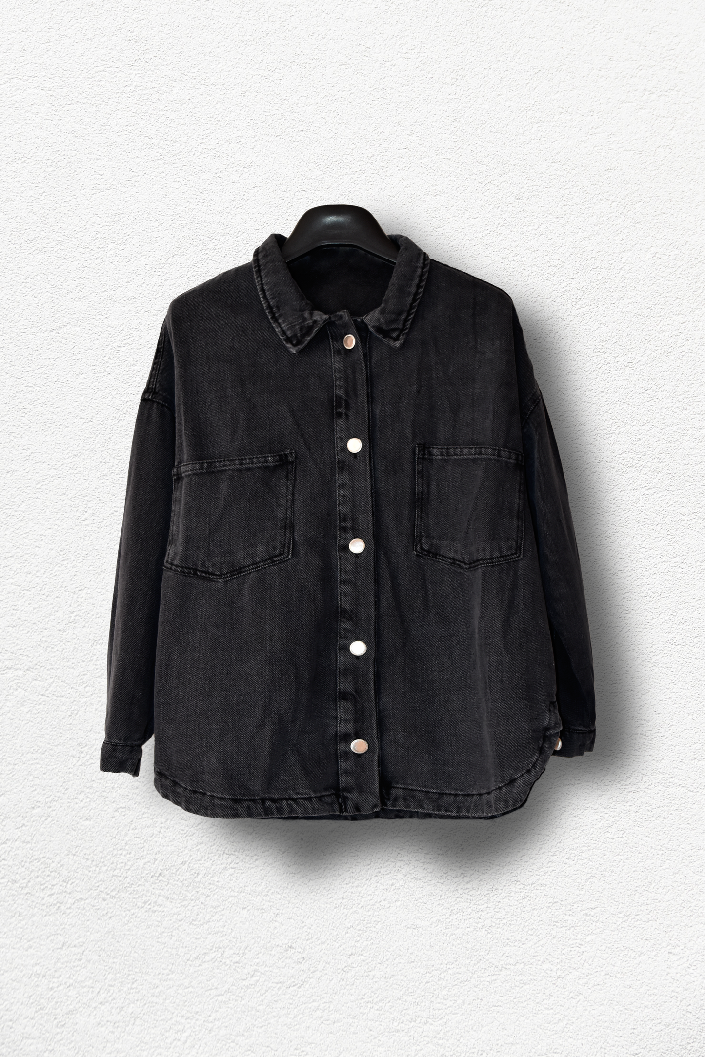 Veste en denim Gris