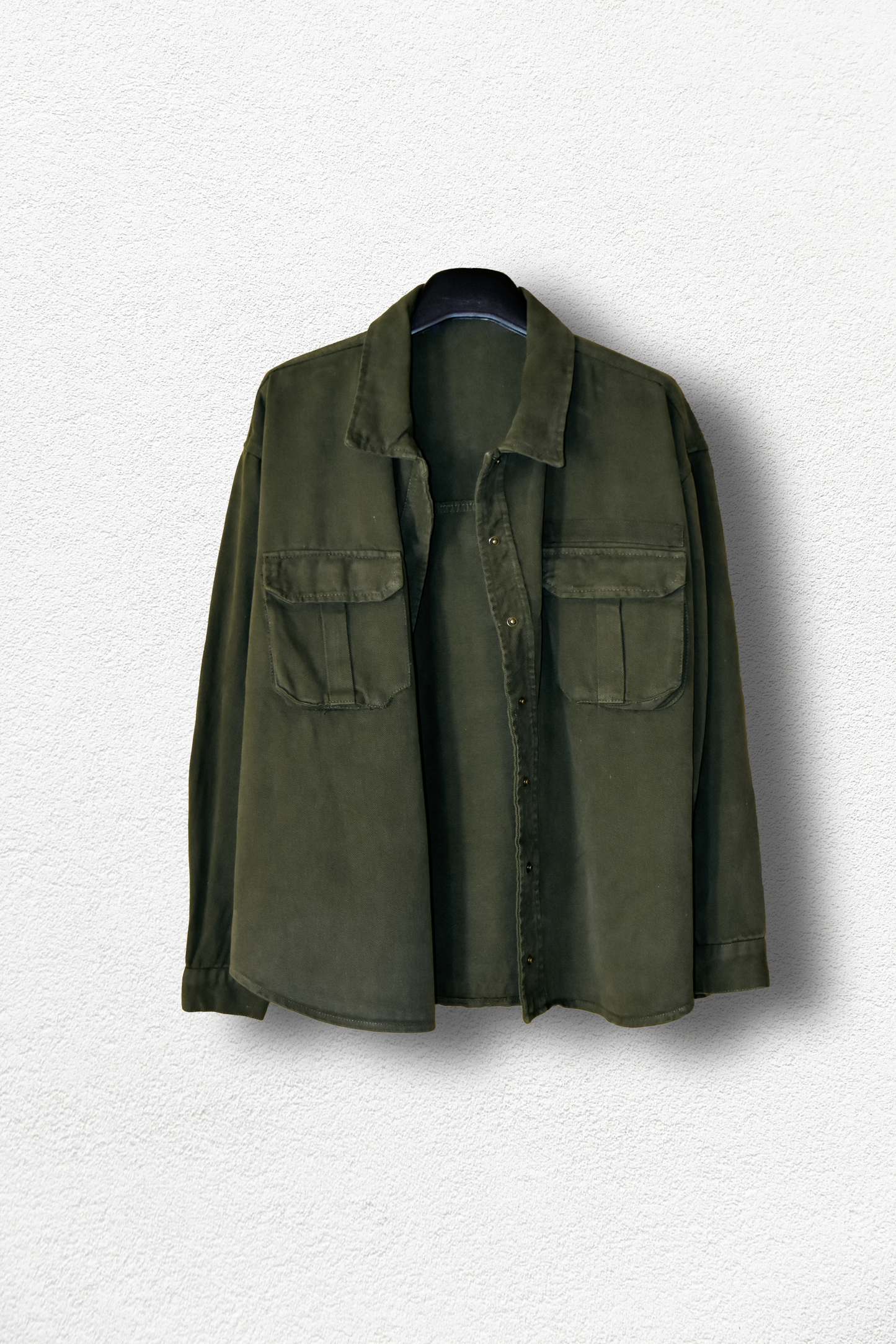 Veste vert militaire Over-size
