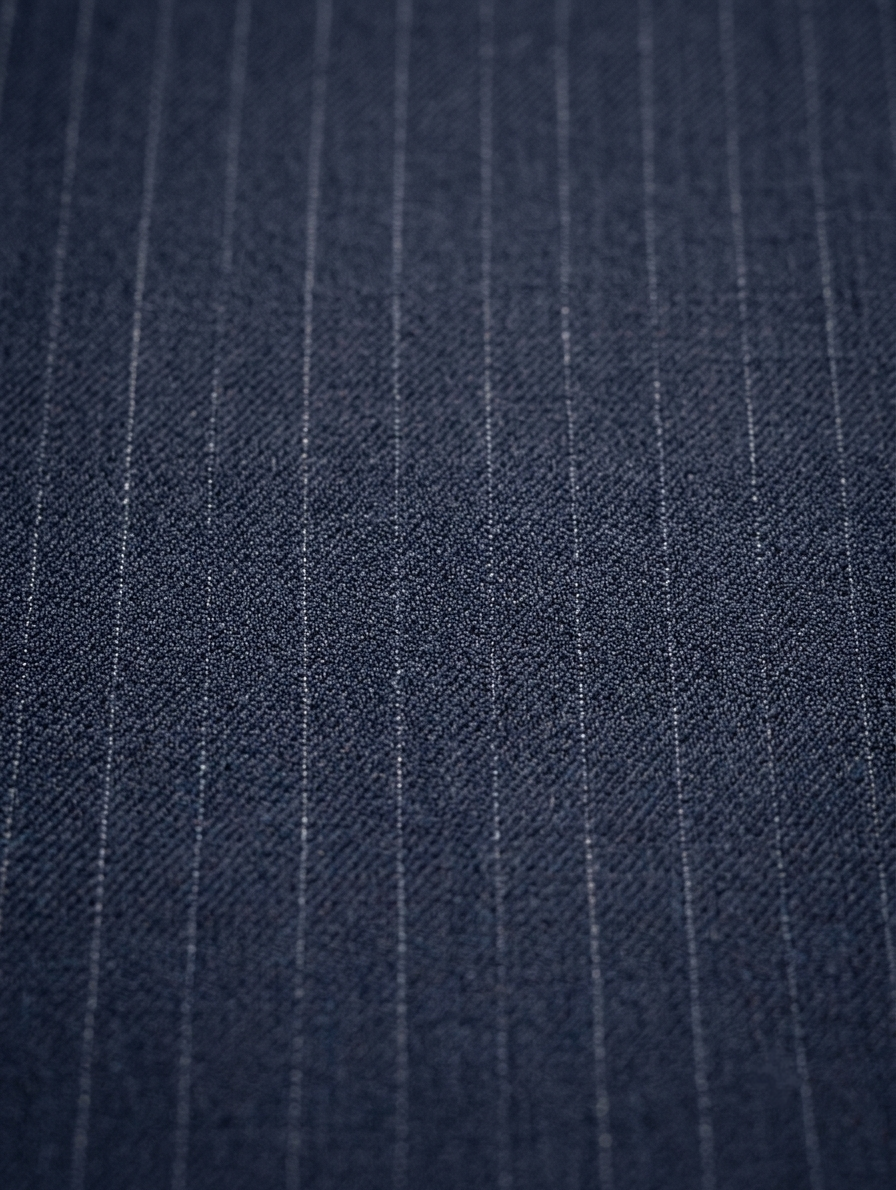 Blazer Veste Bleu foncé Rayée