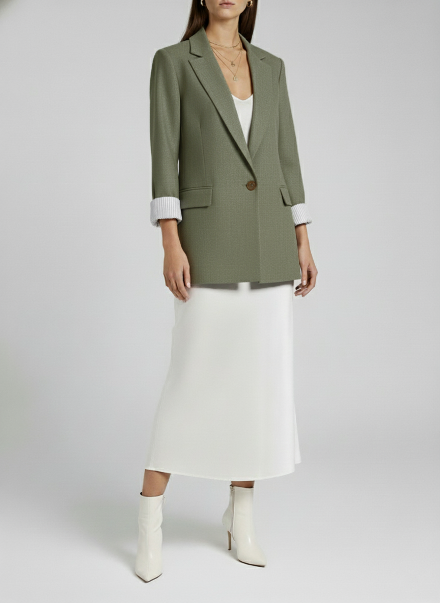 Veste blazer Vert kaki