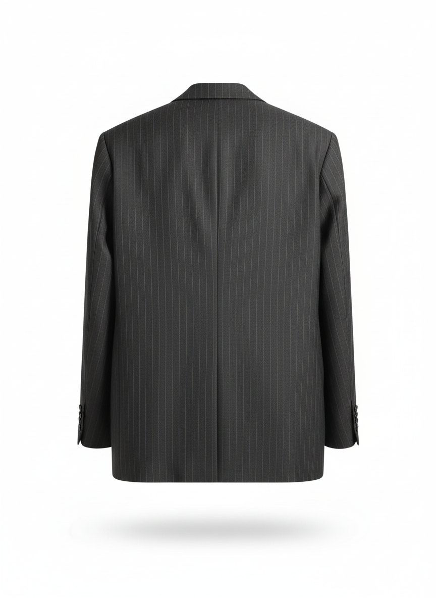 Blazer Veste Noir Rayée