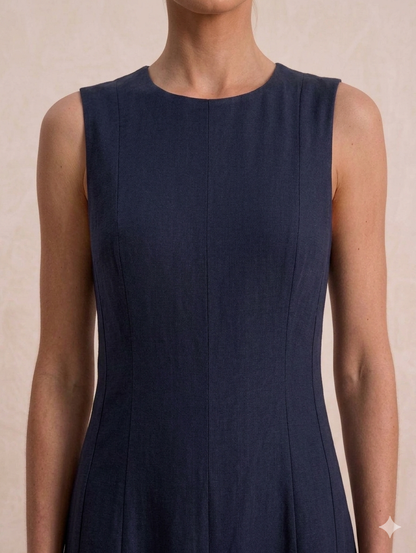 Ensemble 2 pièces Robe et Veste en Bleu