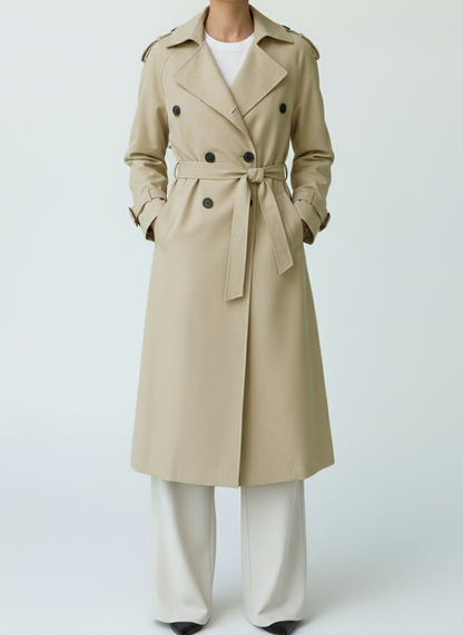 Manteau Trench Beige