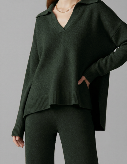 Ensemble en laine 2 pièces Vert