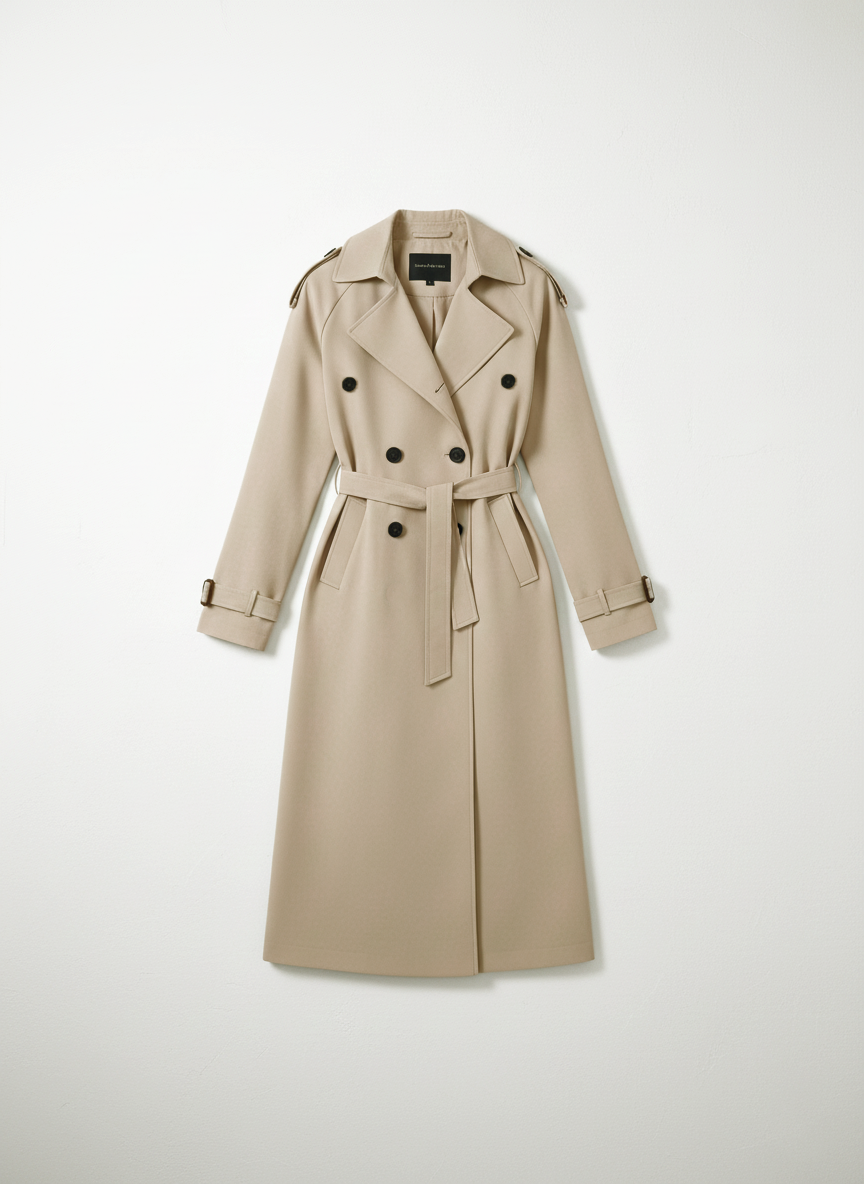 Manteau Trench Beige