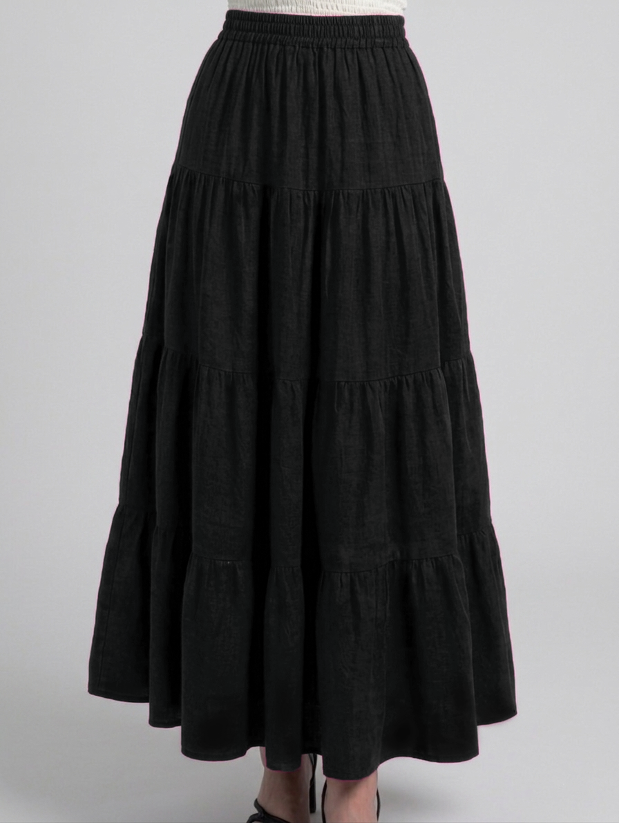 Jupe Bohème Noire