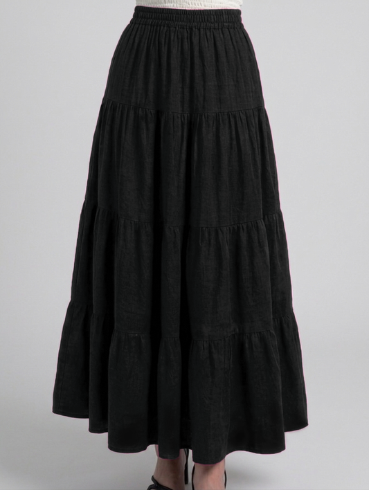 Jupe Bohème Noire