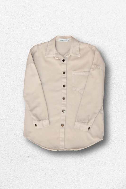 Veste Beige over size