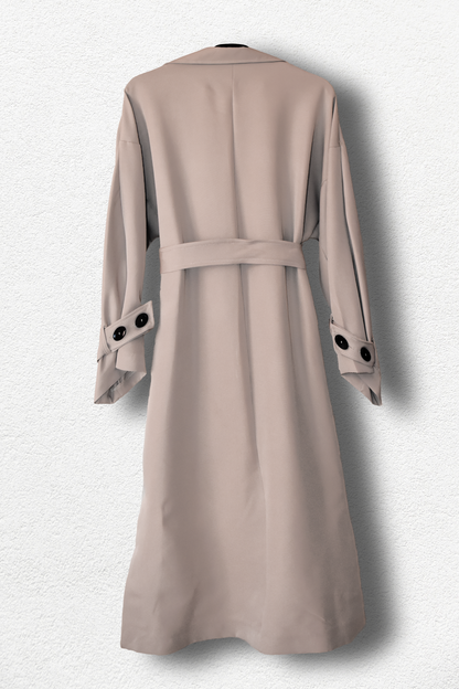 Manteau trench beige