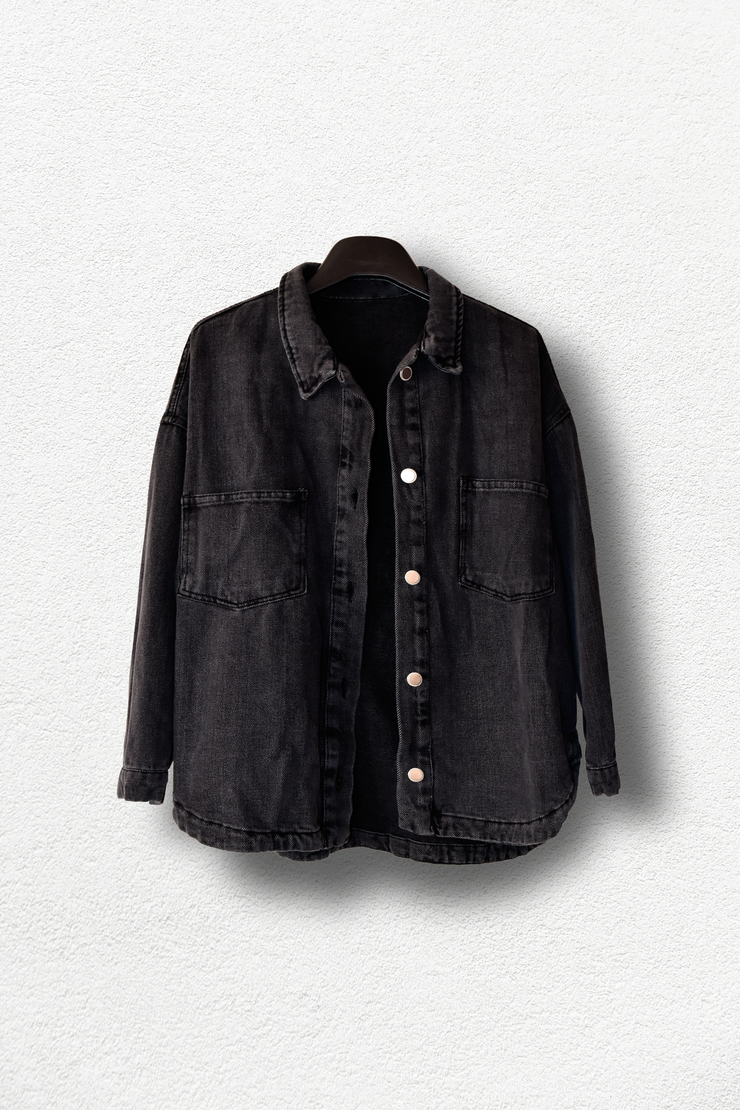 Veste en denim Gris