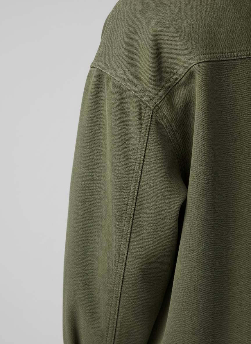 Veste vert militaire Over-size