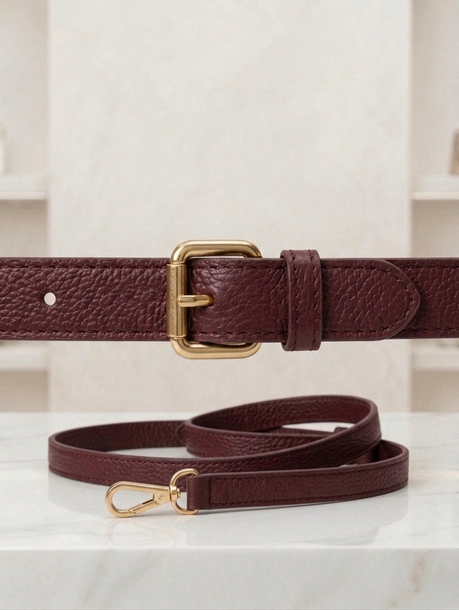 Sac à main Hobo Bordeaux Petit