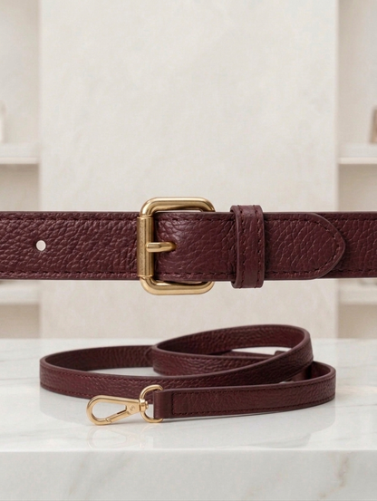 Sac à main Hobo Bordeaux Petit