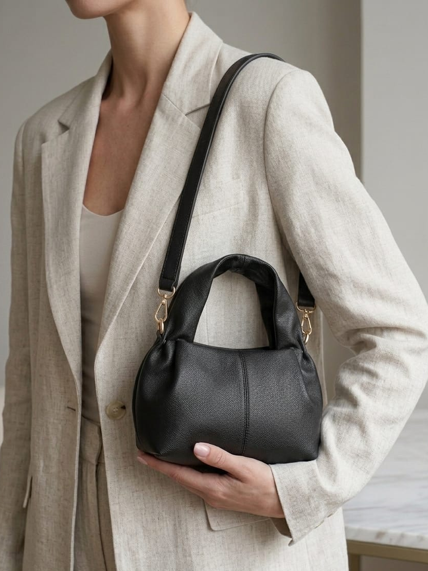 Sac à main Hobo Noir Petit